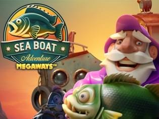 Sea Boat Adventure Megaways game cover