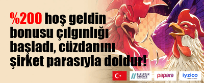 Hoş Geldin Bonusu %100 promotion banner
